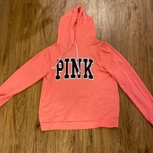 Small neon pink, PINK HOODIE only worn a couple times in great condition
